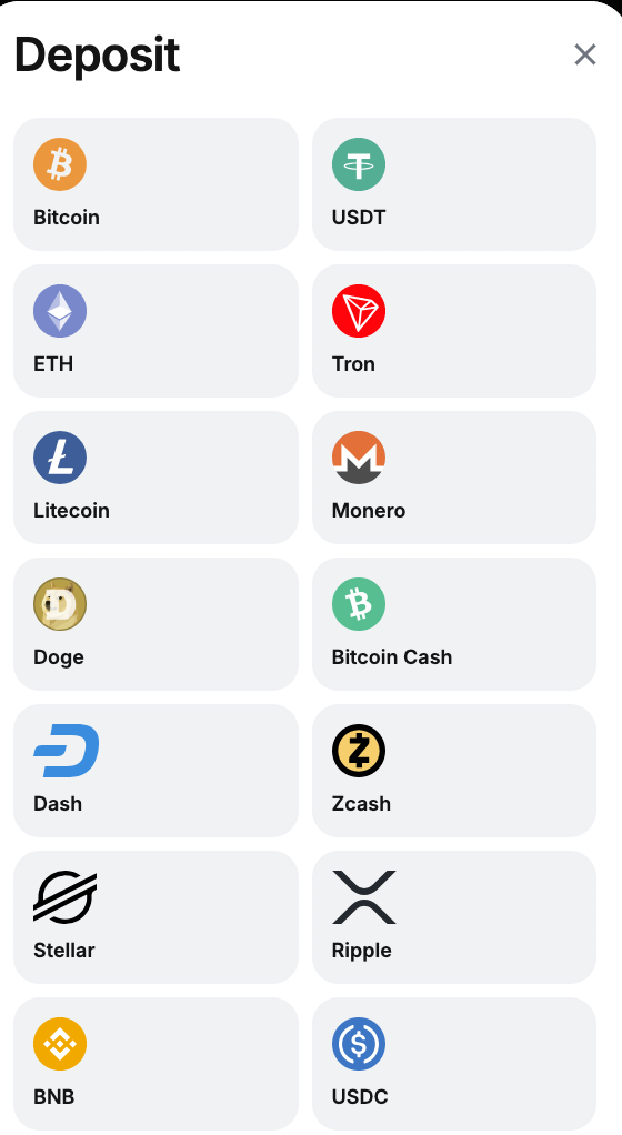 Depositing funds at 1Win for Ninja Crash